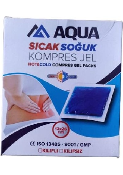 Aqua Sıcak Soğuk Kompres Jel 13Cm X 26Cm