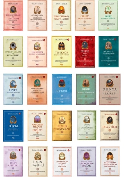 İmam-ı Gazali İhya-u Ulümid-din Kitaplığı 25 Kitap