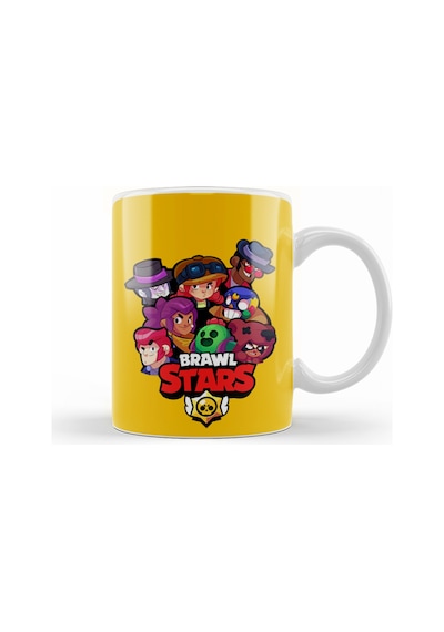 Brawl Stars Kupa Bardak Porselen No28289 Karışık