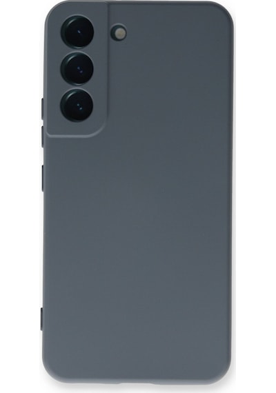 Galaxy  Uyumlu  S23 Plus Kılıf Nano İçi Kadife Silikon - Gri