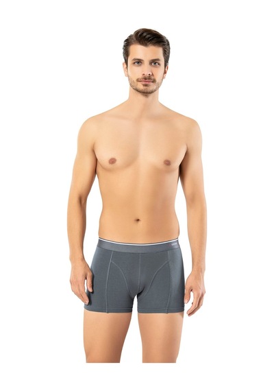Erdem Füme Pamuk Elastan Klasik Boxer 1445 Füme