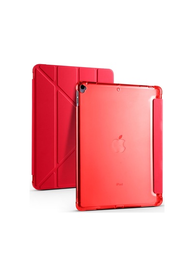 Apple Uyumlu iPad 10.2 2021 (9.Nesil) Kılıf Kalem Bölmeli Smart Cover 550579821