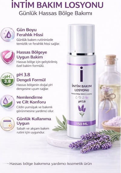 Intim Genital Bölge Akıntı , Yanma Ve Koku Gidermeye Yardımcı Losyon 150 Ml