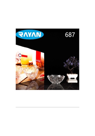Küçük 6'lı Kase Royaleks-81479 Çok Renkli