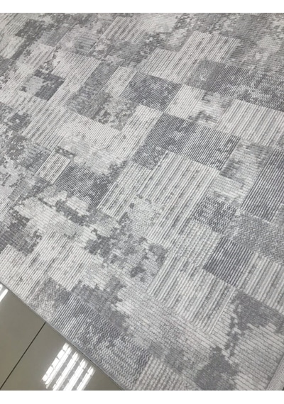 Merinos Halı Arden 72487 095 Serisi Akrilik Salon Oturma Yatak Odası Halısı Gri