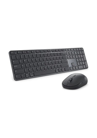 Dell Pro 7 Slim Km726 Kablosuz Klavye Mouse Set Q Tr Siyah 580-bdlg Optik