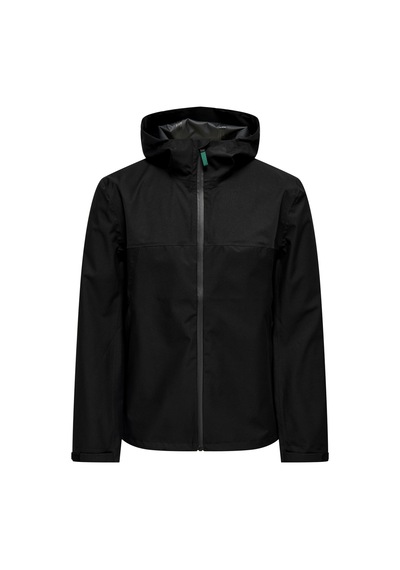 Only & Sons Onsluke Waterproof Jacket Otw Vd Erkek Siyah Ceket - 22031606 Siyah