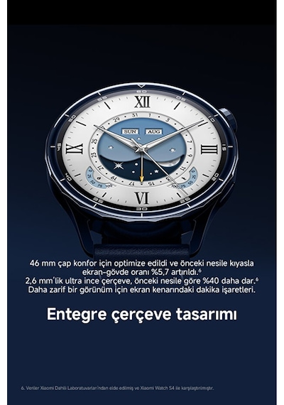  Xiaomi Watch S5 46 MM Akıllı Saat (Distribütör Garantili)