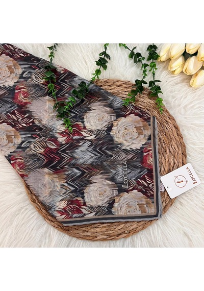 Locella Soft Eşarp Kşv808 Çok Renkli