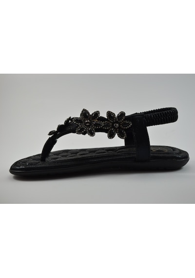 Beety Ts-402 Siyah Kadın Sandalet Siyah