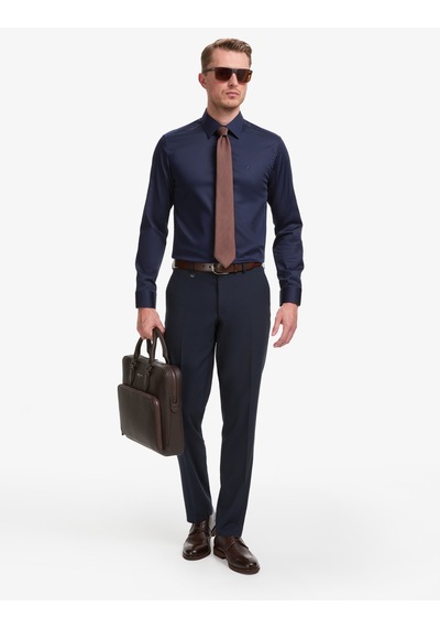 Pierre Cardin Erkek Lacivert Gömlek Basic 50325162-vr033