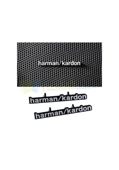 Harman Kardon Hoparlör Logo Amblem Tırnaklı Metal 2 Adet Yüksek Kalite