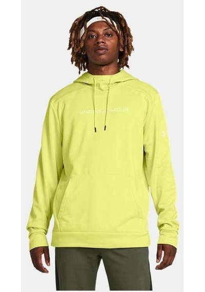 Under Armour Ua Armour Fleece Graphic Hd Erkek Sweatshirt-27719-sarı