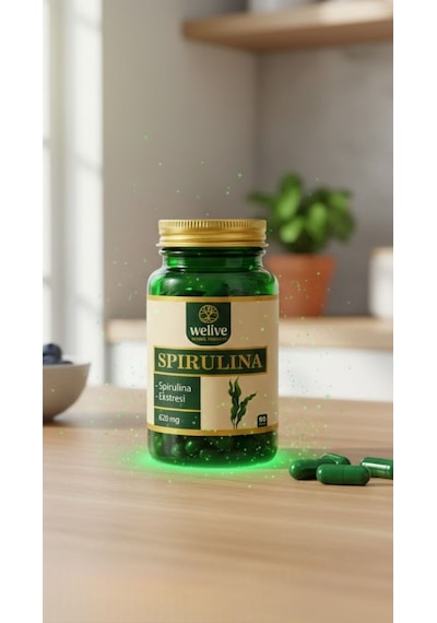 Welıve Spirülina Capsul 90 Kapsül