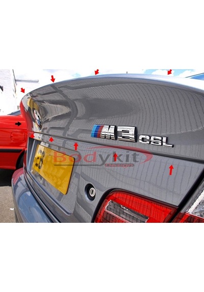 Bmw E46 Sedan Csl Spoiler - Plastik