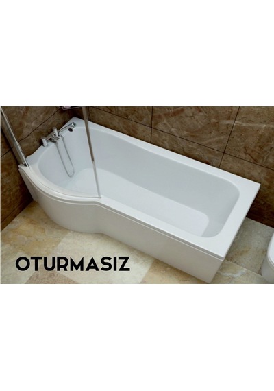 Shower Pretty Özel Oturmasız Küvet 70X85X170 CM