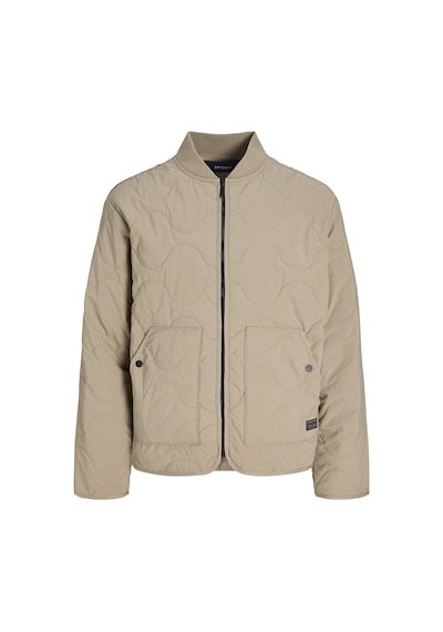 Jack & Jones Erkek Beyzbol Yaka Uzun Kollu Puffer Mont - Axel - 12298748 Winter Twig