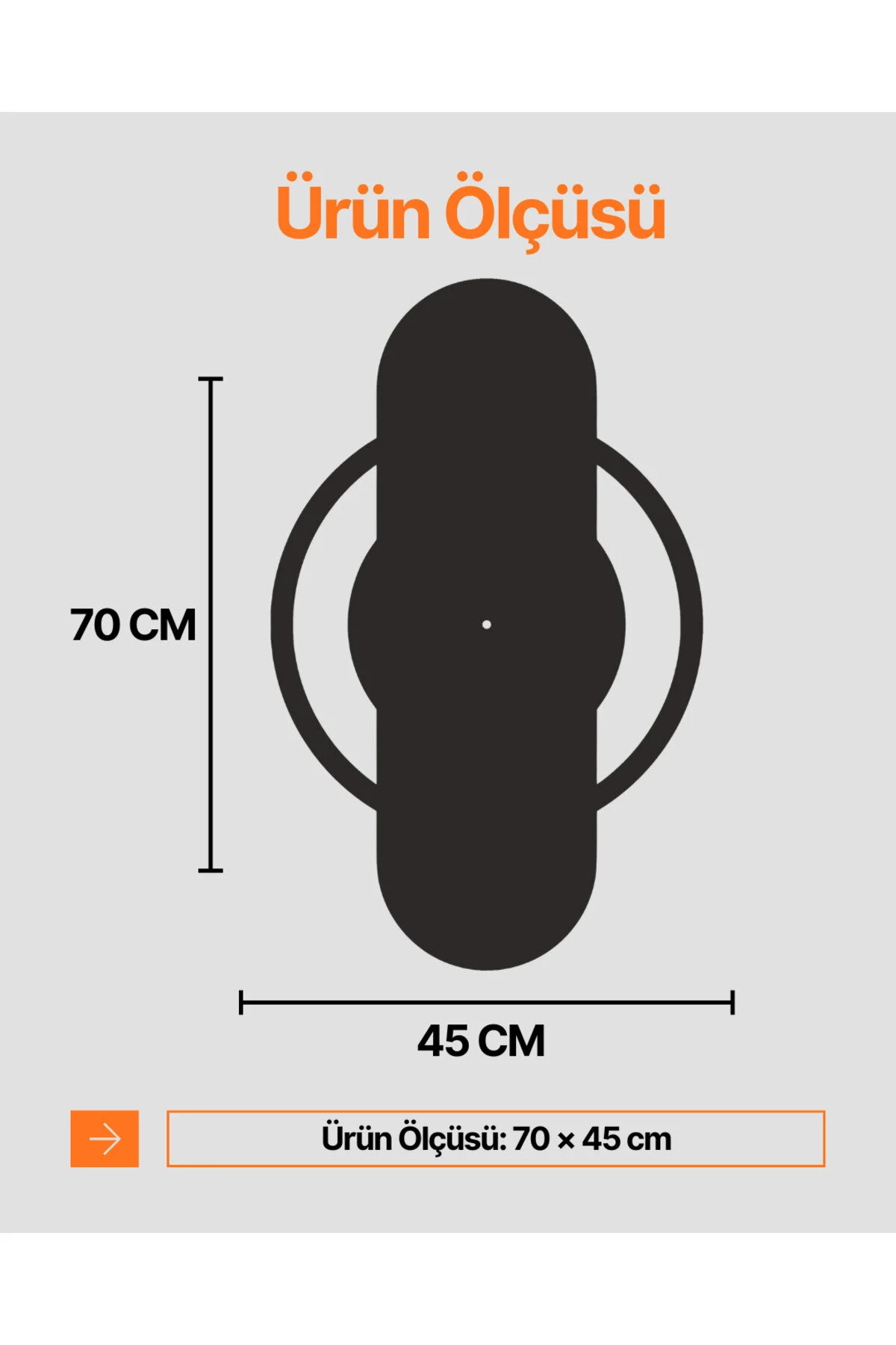 Siyah Renk Aynalı Sayılı Hediyelik Ahşap Dekoratif Sessiz Büyük Boy Tablo Duvar Saati 70cm Siyah - Altın