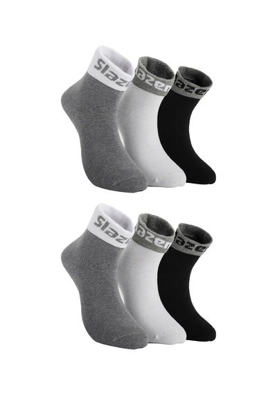 Slazenger Jull 6 Lı Set Erkek Karışık Çorap Karışık