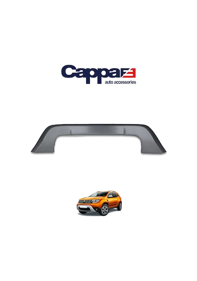Cappafe Dacia Duster Ön Tampon Difüzör Mat Gri 2018 Ve  Üzeri