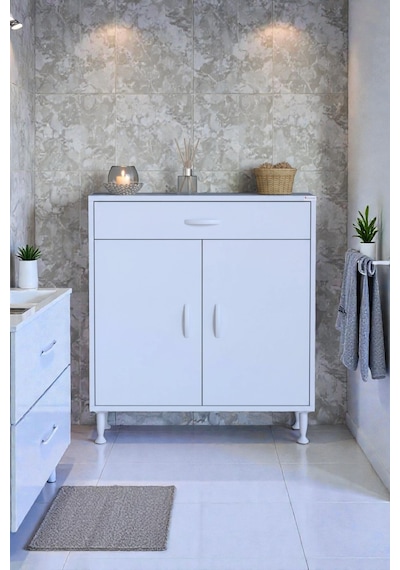 Eliusta Fre 85 Cm Çok Amaçlı Dolap 1 Raflı Tek Çekmeceli Banyo Mutfak Dolabı 85x88x32,5 Cm Organizer Dolap Beyaz Eliusta Fre 85 Cm Çok Amaçlı Dolap 1 Raflı Tek Çekmeceli Banyo Mutfak Dolabı 85x88x32,5 Cm Organizer Dolap Beyaz