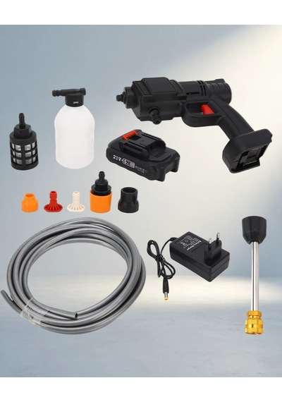 Güçlü Şarjlı Basınçlı Yıkama Tabancası 48v 15000mah