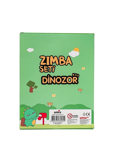 Dinozor Kırtasiye Seti Çok Renkli