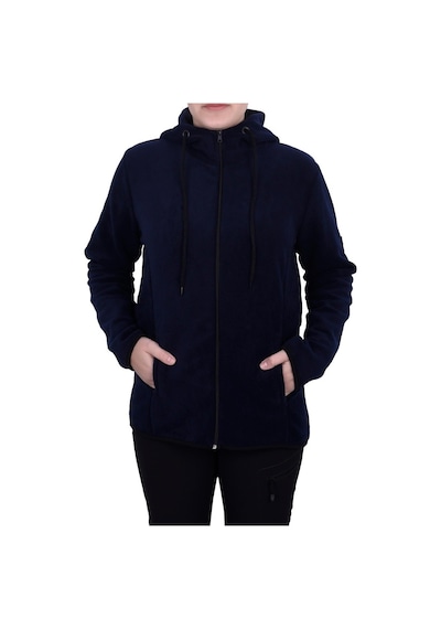Ghassy Co.Kadın Kapşonlu Fermuarlı Polar Sweatshirt 152529819