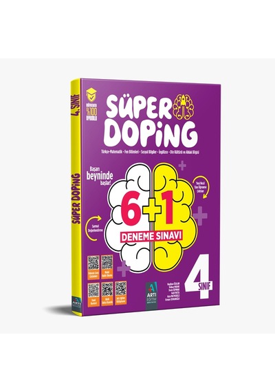 4. Sınıf Süper Doping Tüm Dersler 6+1 Deneme