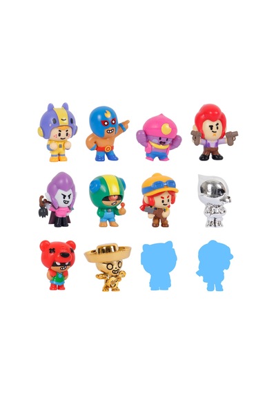 Brawl Stars 12'li Delüks Figür Set Seri 2 - Model 3