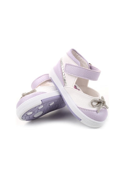 Şirin Bebe 3814 Ortopedik Taban Kız Çocuk Yazlık Ayakkabı Sandalet Lila
