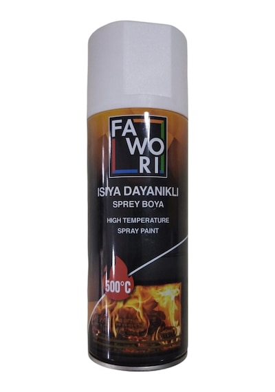 Fawori Isıya Dayanıklı Sprey Boya 400 ML Beyaz