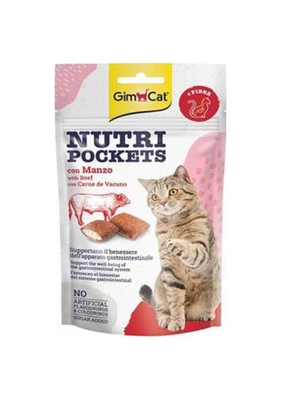 Nutripockets Biftekli Malt Kedi Ödülü 60 Gr