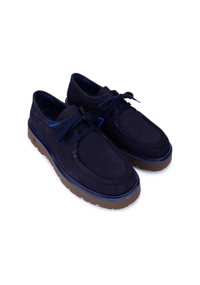 Tamer Tanca Erkek Lacivert Loafer Ayakkabı 1111 5904 Erk Ayk Sk25-26 Lacıvert Nubuk Lacivert