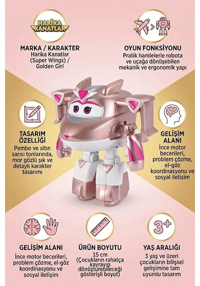 Harika Kanatlar Dönüşen Golden Girl