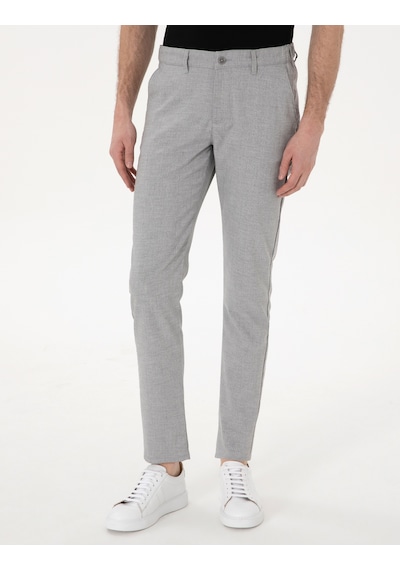 Pierre Cardin Erkek Gri Pantolon Kanvas-chino 50308098-vr024 Gri