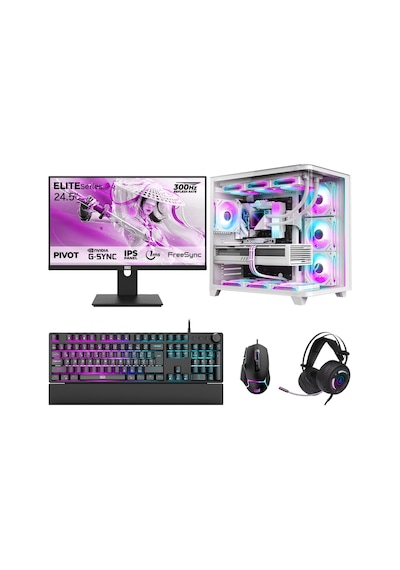 Dragos DRX7898 R9-9950X 32 GB 2 TB NVMe 16 GB RTX5070Ti 24.5" Free Dos Masaüstü Oyuncu Bilgisayarı