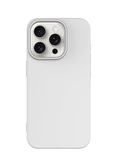 Zore İphone 15 Pro Uyumlu Nvth Lsr Lansman Kılıf-titanyum