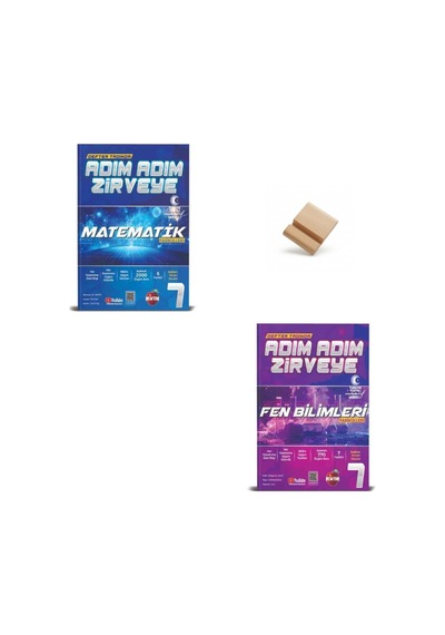 Newton 7. Sınıf Adım Adım Zirveye Matematik Ve Fen Bilimleri Fasikülleri + Telefon Standı