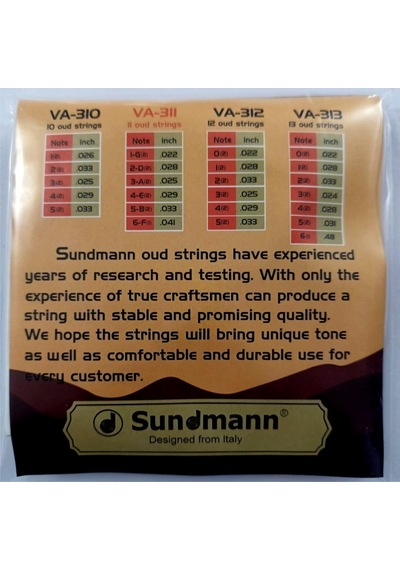 Sundman Va-311 Özel Yapım Ud Teli