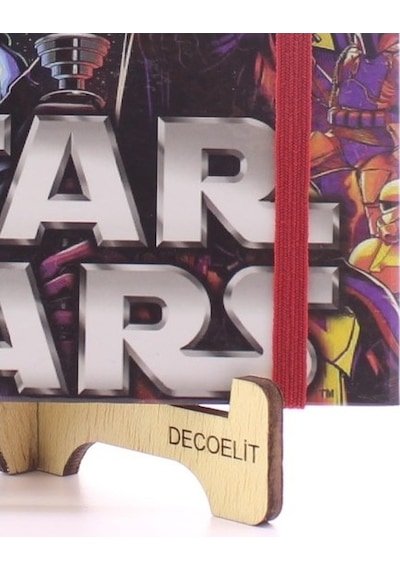 Home Dekor Hediye Lastikli Çizgisiz Sert Kapak Star Wars Defter Hdh75