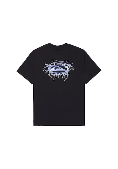 Quiksilver Mercury Chrome Lightning Tee Erkek Kısa Kollu Tişört Eqyzt08016 Siyah Siyah