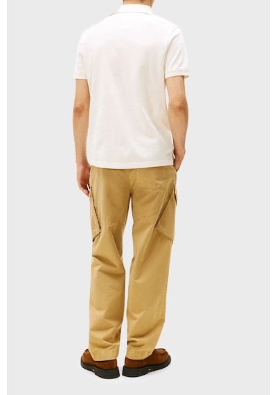 Tommy Hilfiger Erkek Polo Yaka T Shirt Mw0mw41513 Z00 Açık Bej Açık Bej