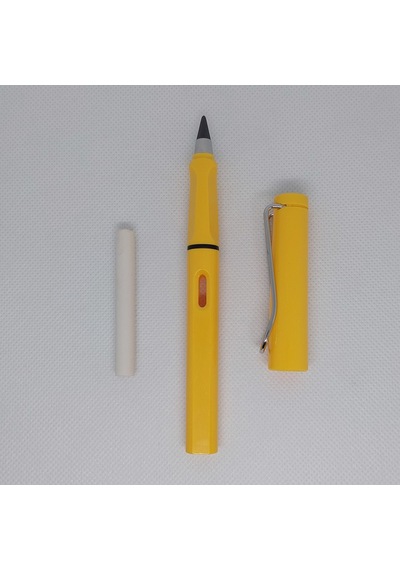 Bitmeyen Değiştirilebilir Sonsuz Uçlu Limon Sarısı Renk Kurşun Ka