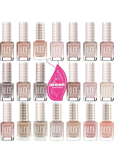 Pastel Nude Full Set 20'li + Areon Mon Asma Koku