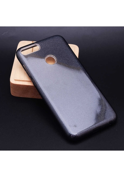 Huawei P Smart Kılıf Zore Shining Simli Silikon Kılıf