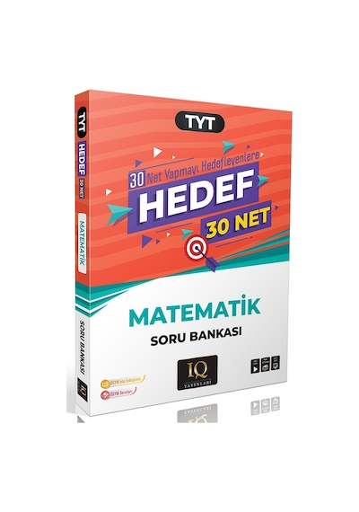 Iq Yayınları Yks Tyt Matematik Hedef 30 Net Soru Bankası Iq Yayınları