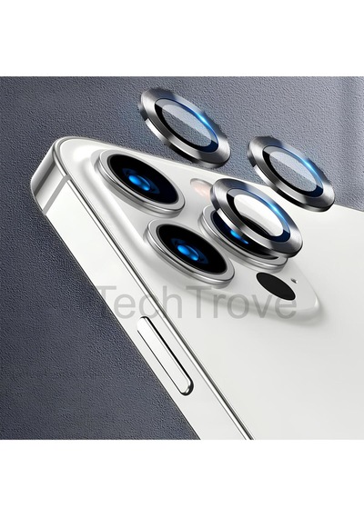 Apple İphone 13 Pro Max Kamera Lens Koruyucu Parmak İzi Bırakmayan A+ Kalite Koyu Gri