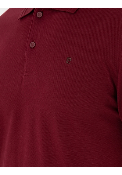 Pierre Cardin Erkek Bordo Tişört Basic 50306448-vr014 Bordo
