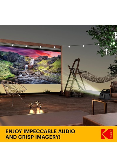 KODAK FLIK X2 Taşınabilir 100"Mini Pico Projektör